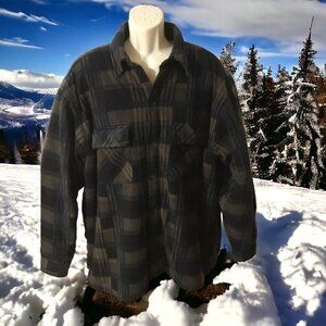 Northwest Territory`s Fannel Sherpa Shirt Jacket Preowned 2XL.